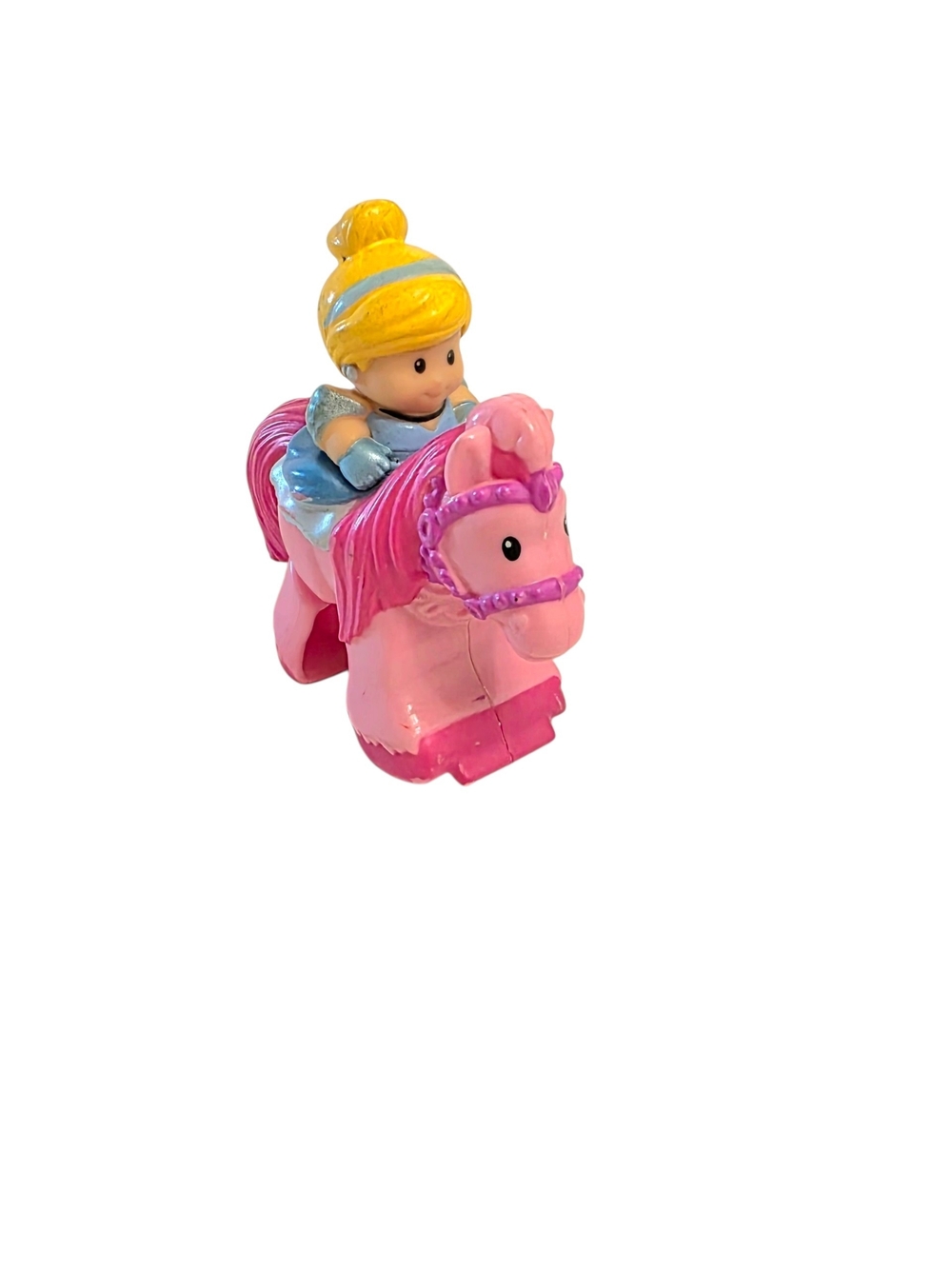 Fisher Price Little People Disney Princess Cinderella Klip Klop Pink Horse Toys